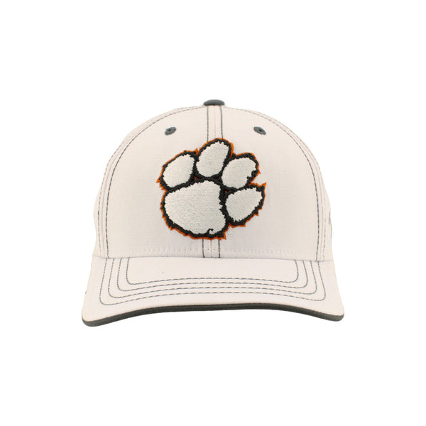 Clemson Zephyr Grey Ghost Paw Cap