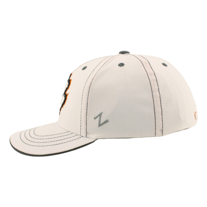 Clemson Zephyr Grey Ghost Paw Cap