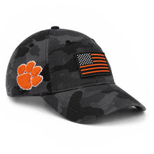 Clemson Zephyr Maverick Flag Cap - BLK CMO