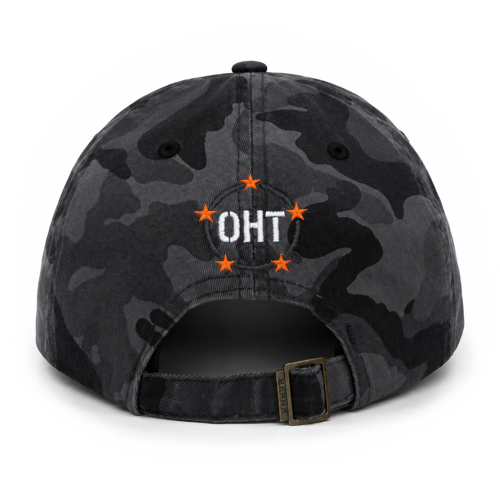 Clemson Zephyr Maverick Flag Cap - BLK CMO