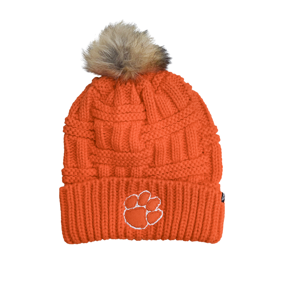 Clemson Zephyr Women's Boardside Knit Hat - ORANGE