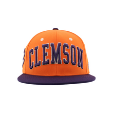 Clemson Zephyr Z11 Flat Bill Arch Cap - ORANGE