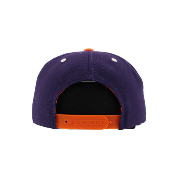 Clemson Zephyr Z11 Flat Bill Arch Cap - PURPLE