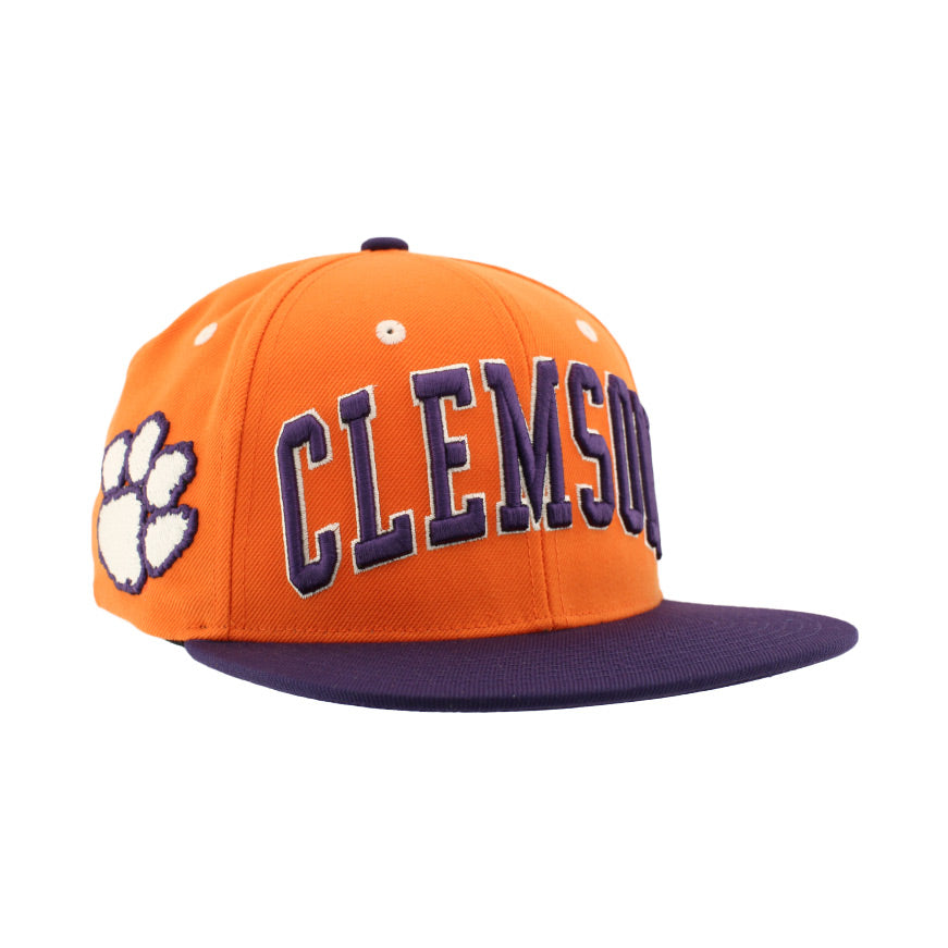 Clemson Zephyr Z11 Flat Bill Arch Cap