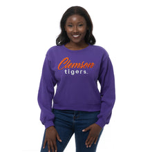 Clemson ZooZatz Women’s Cropped Crewneck Sweatshirt