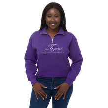 Clemson ZooZatz Women’s Metallic Cropped Quarter Zip