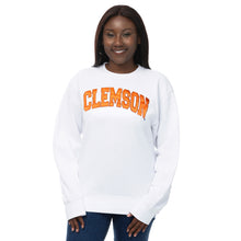 Clemson ZooZatz Women’s Satin Arch Crewneck