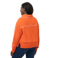 Clemson ZooZatz Women's Traditions Half Zip - ORANGE