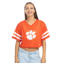 Clemson ZooZatz Women's V-Neck Mesh Tee