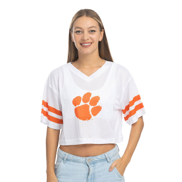 Clemson ZooZatz Women's V-Neck Mesh Tee