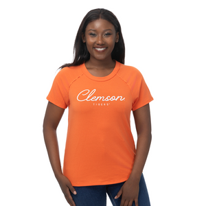Clemson ZooZatz Women's Weekday Tee - ORANGE