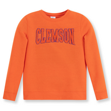 Clemson ZooZatz Youth Chenille Crew - ORANGE