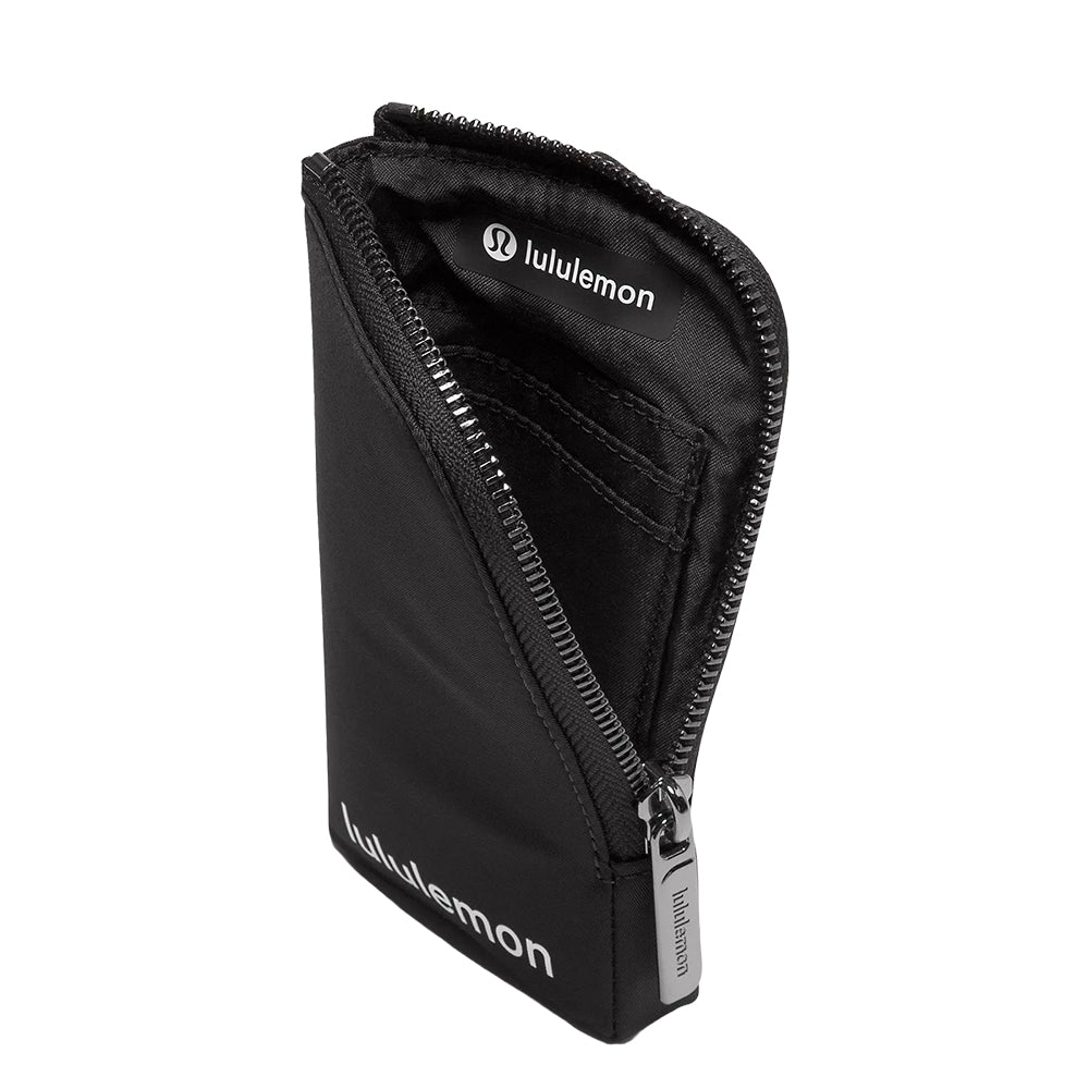 Clemson lululemon Dual Pouch Wristlet Wallet - BLACK