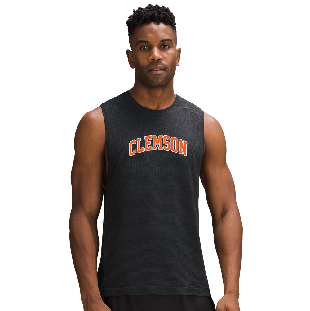 Clemson lululemon Metal Vent Tech Sleeveless Shirt