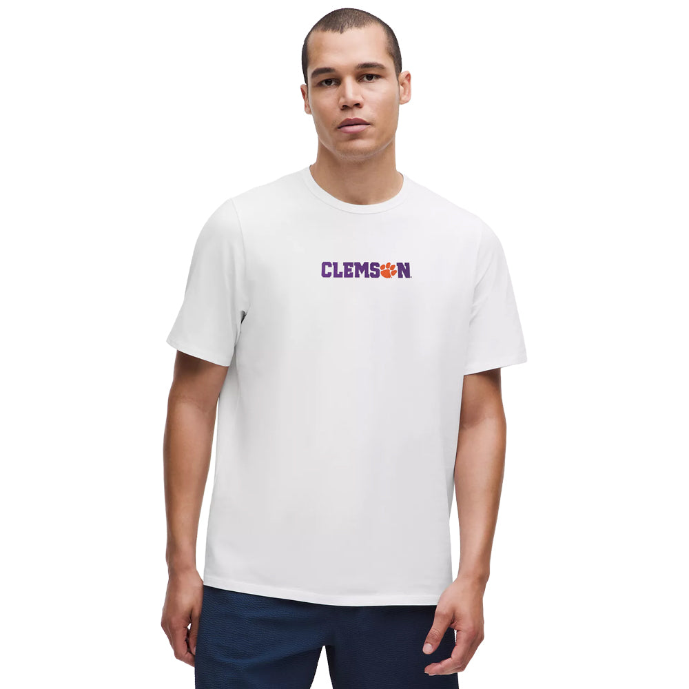 Clemson lululemon Paw Hammer Organic Cotton Classic Short Sleeve Tee