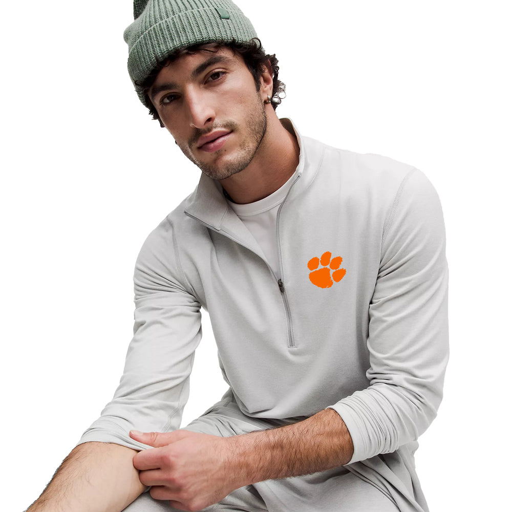 Clemson lululemon Soft Jersey Half Zip