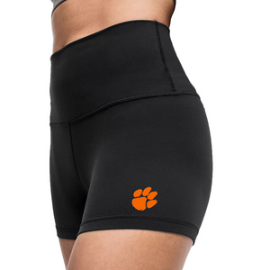 Clemson lululemon Women's 4" Align High-Rise Shorts - BLACK