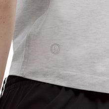 Clemson lululemon Women's All Yours Organic Cotton Cropped T-Shirt - MD GREY