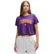 Clemson lululemon Women's Cates T-Shirt - PURPLE