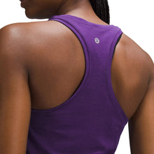 Clemson lululemon Women's Curvy Swiftly Tech Racerback Tank Top 2.0 - PURPLE
