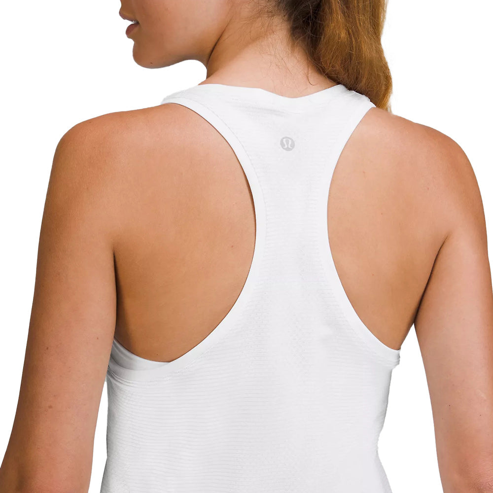 Clemson lululemon Women's Curvy Swiftly Tech Racerback Tank Top 2.0 - WHITE