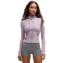 Clemson lululemon Women's Define Cropped Hooded Jacket - LT PURPLE