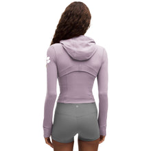 Clemson lululemon Women's Define Cropped Hooded Jacket - LT PURPLE