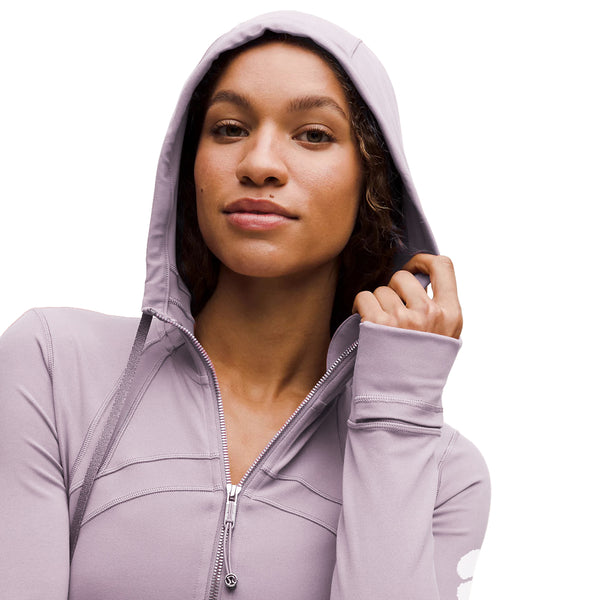 Clemson lululemon Women's Define Cropped Hooded Jacket - LT PURPLE