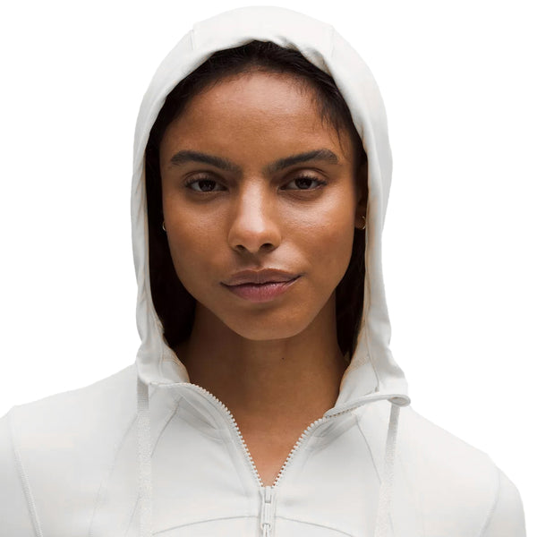 Clemson lululemon Women's Define Cropped Hooded Jacket - WHITE