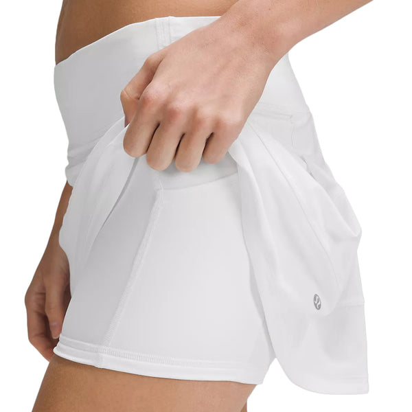 Clemson lululemon Women's Pace Rival Skirt - WHITE