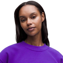 Clemson lululemon Women's Paw Hammer Steady State Oversized Crew - PURPLE