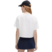 Clemson lululemon Women's Paw Hammer All Yours Organic Cotton Cropped T-Shirt - WHITE