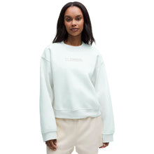 Clemson lululemon Women's Paw Hammer Steady State Oversized Tonal Crew - LT BLUE