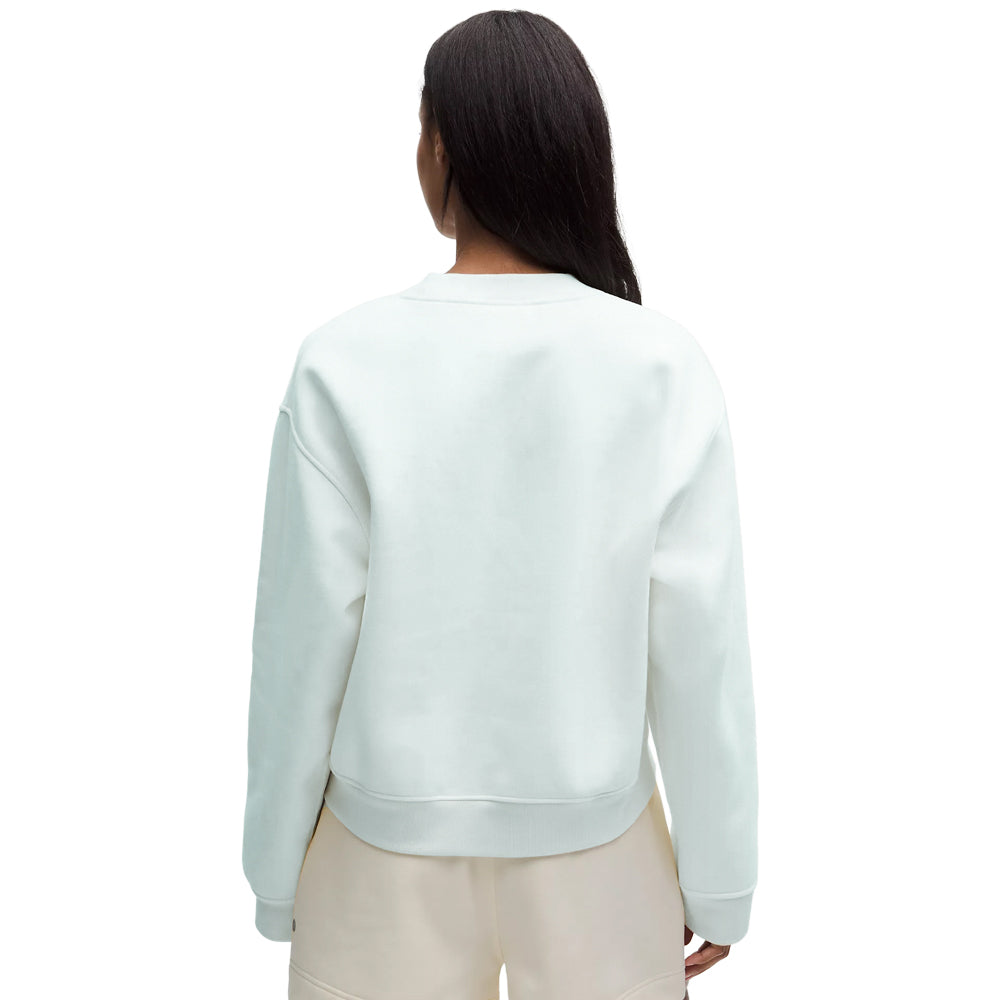 Clemson lululemon Women's Paw Hammer Steady State Oversized Tonal Crew - LT BLUE