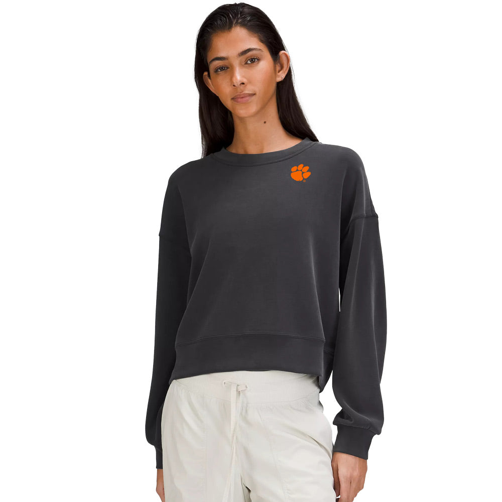 【お値下げ美品】lululemon softstreme トップス　6 Lululemon Ribbed Softstreme Perfectly Oversized Cropped Crew