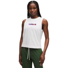 Clemson lululemon Women's Scuba Cotton Jersey Tank - WHITE