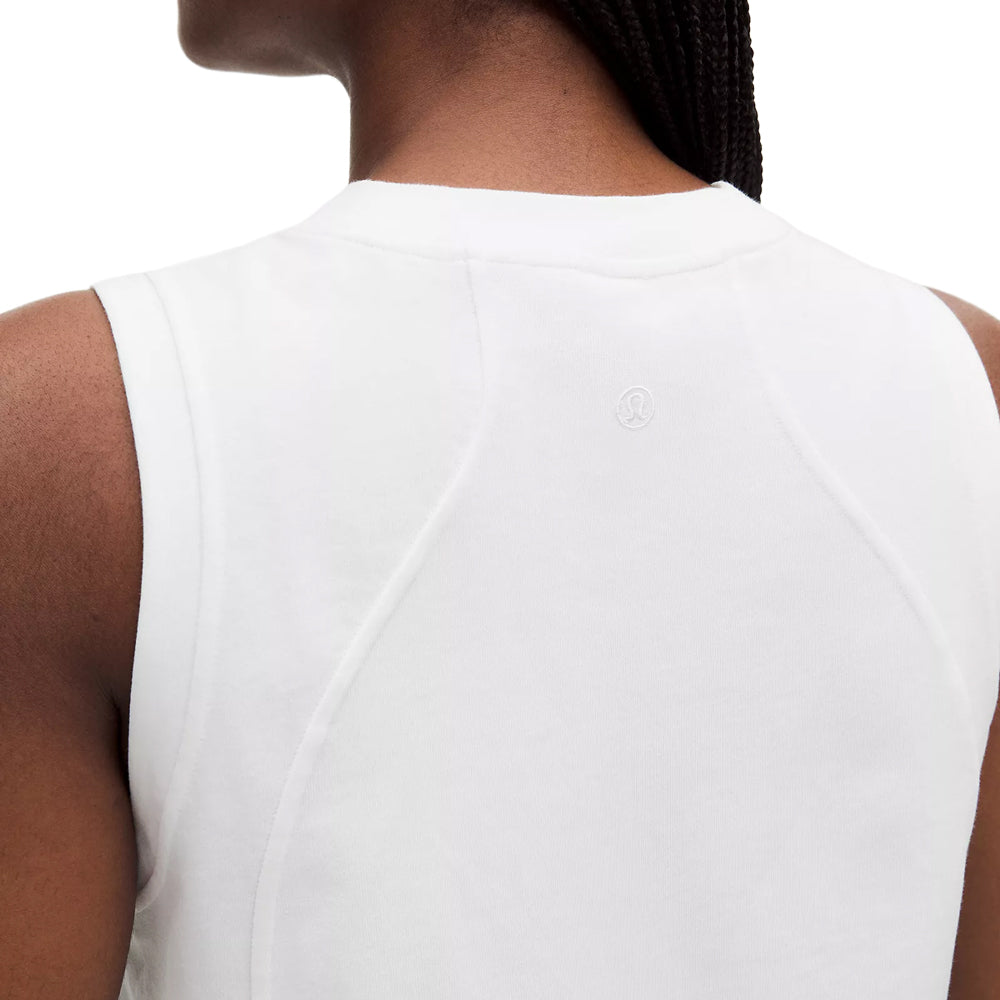 Clemson lululemon Women's Scuba Cotton Jersey Tank - WHITE