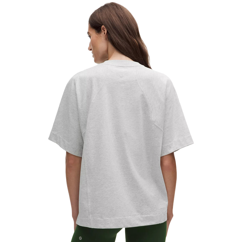Clemson lululemon Women's Scuba Cotton Jersey Tee - LT GREY