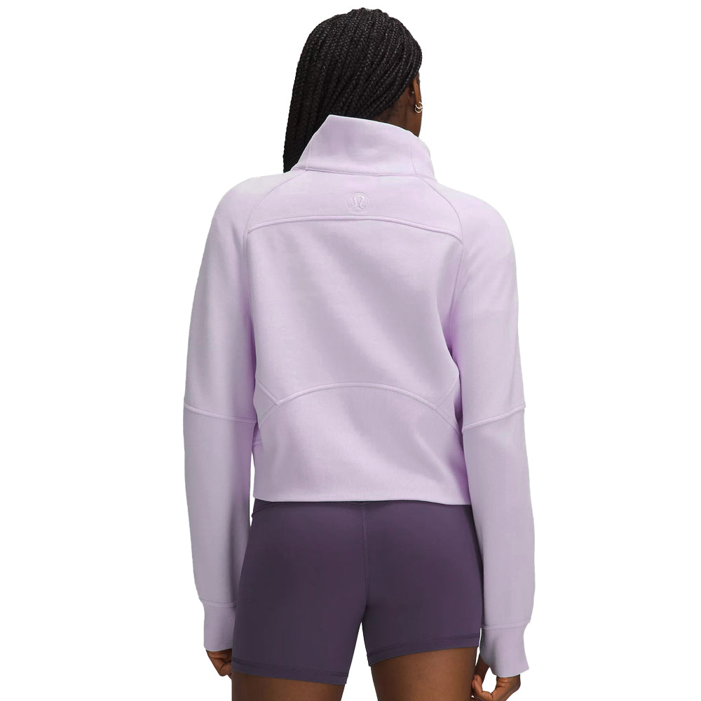 Clemson lululemon Women's Scuba Funnel Neck Half Zip - LT PURPLE