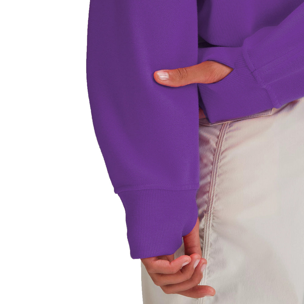 Clemson lululemon Women's Scuba Funnel Neck Half Zip - PURPLE