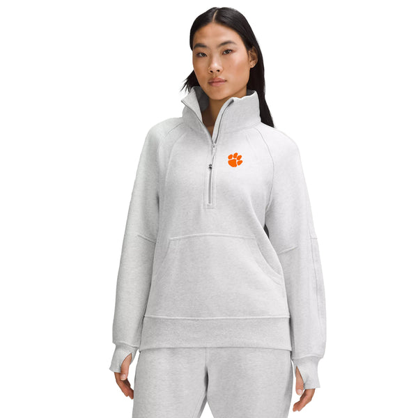 Clemson lululemon Women's Scuba Long Length Funnel Neck Half Zip