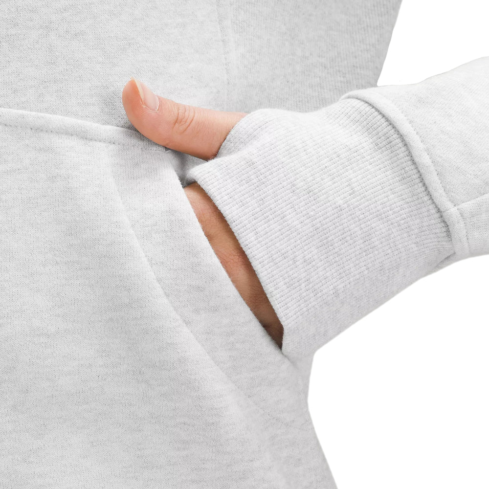 Clemson lululemon Women's Scuba Long Length Funnel Neck Half Zip - MD GREY