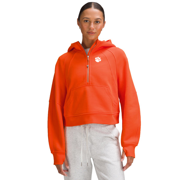 Clemson lululemon Women's Scuba Oversized Half-Zip Hoodie