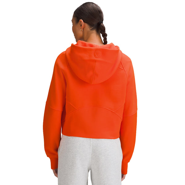 Clemson lululemon Women's Scuba Oversized Half-Zip Hoodie - ORANGE