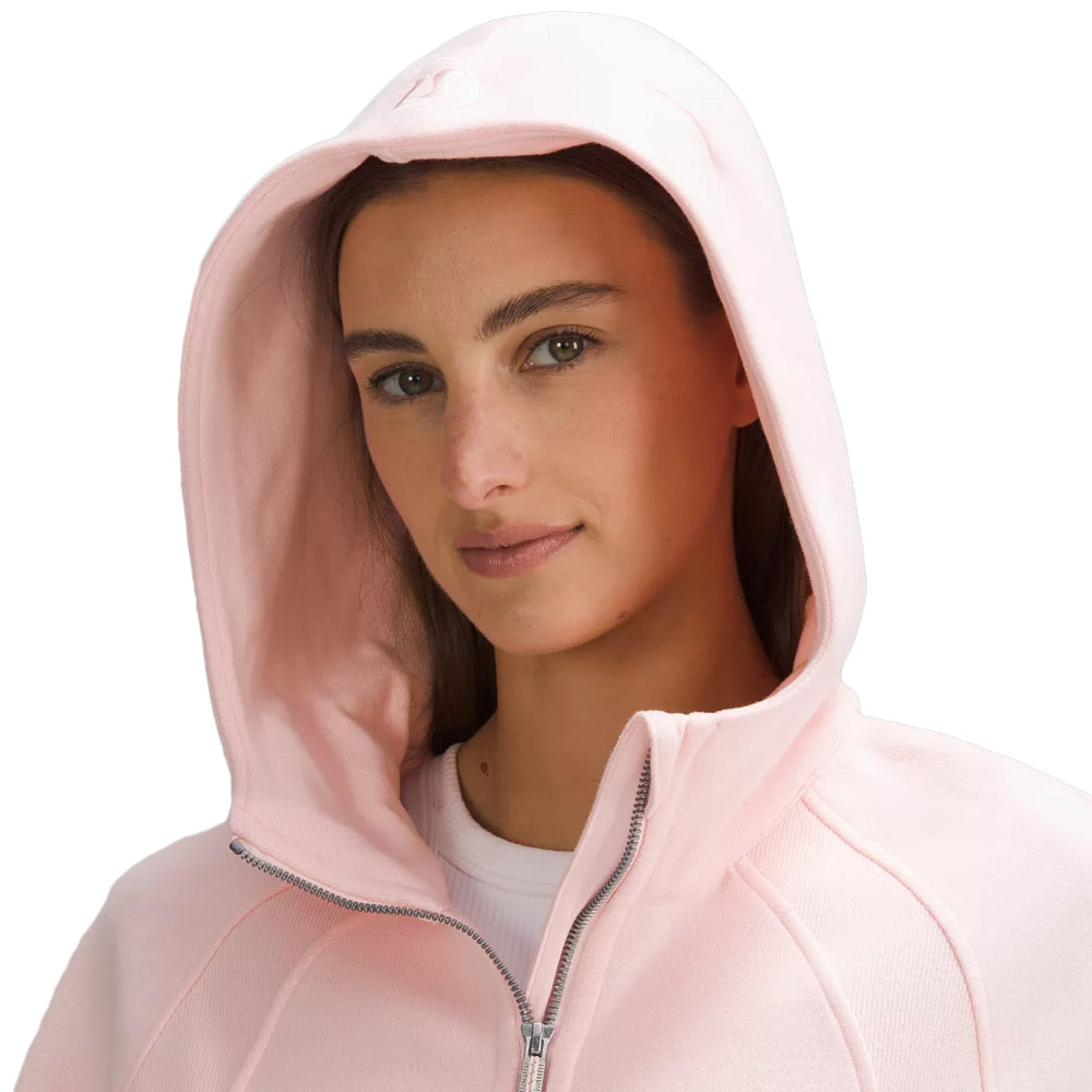 Clemson lululemon Women's Scuba Oversized Half-Zip Hoodie - PINK