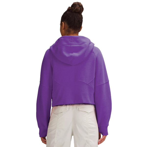 Clemson lululemon Women's Scuba Oversized Half-Zip Hoodie - PURPLE
