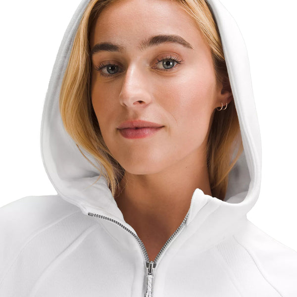 Clemson lululemon Women's Scuba Oversized Half-Zip Hoodie - WHITE