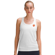 Clemson lululemon Women's White Swiftly Tech Racerback Tank Top 2.0