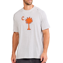Clemson tasc Carrollton Baseball Palmetto Tee - LT GREY