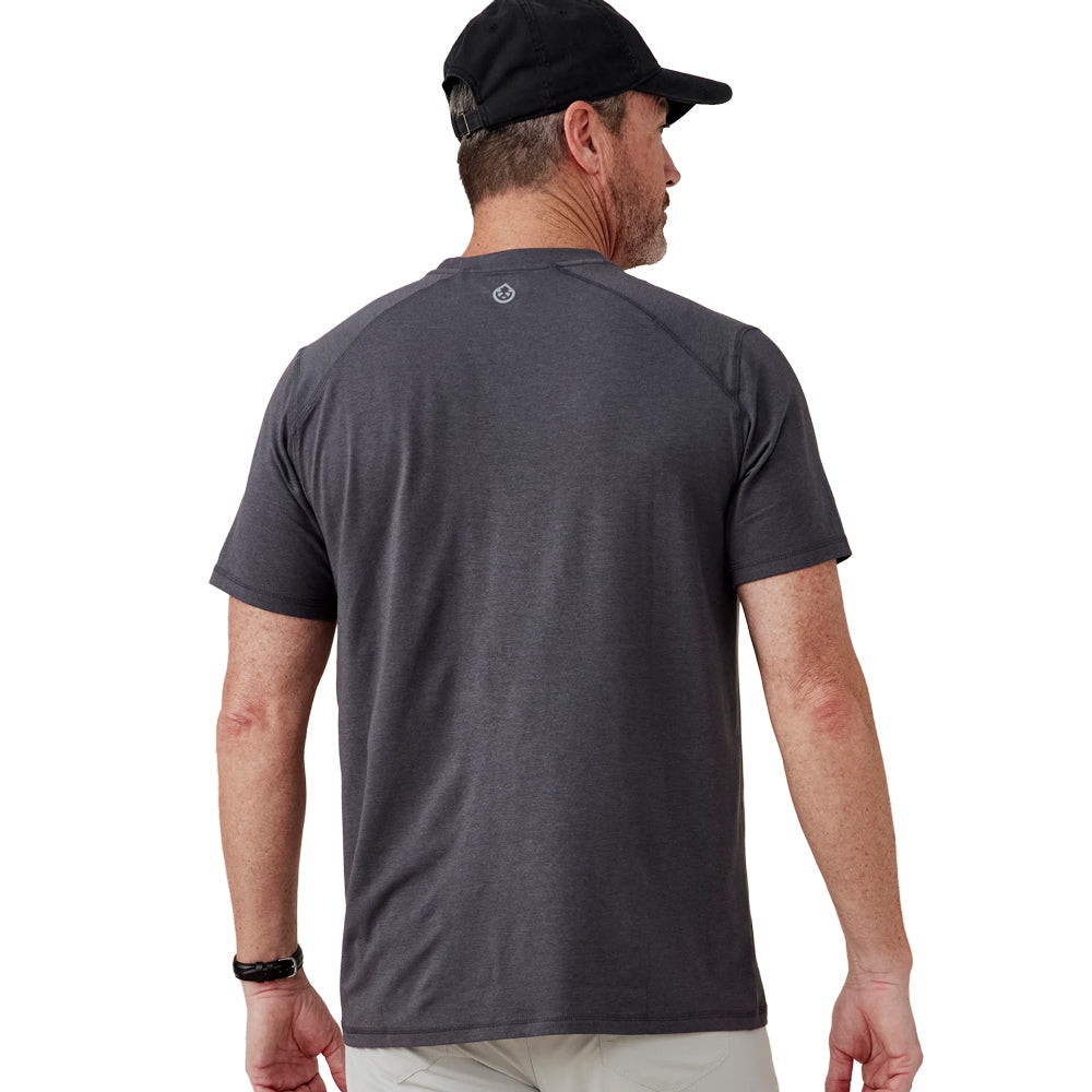 Clemson tasc Carrollton Fitness Tee - DK GREY